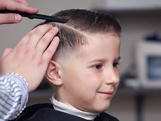 Corte de cabello para niños